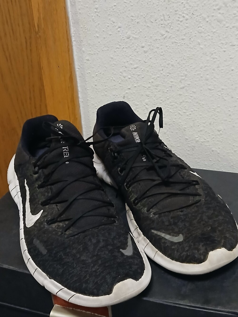 Nike Free Run 5.0 Black White Running Shoes Men’s Size 11 CZ1884-001